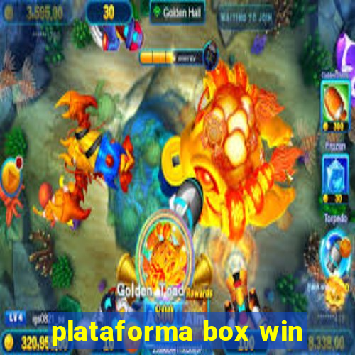 plataforma box win